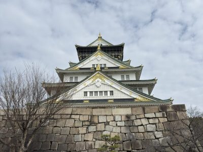 la imagen muestra el castillo de Osaka
